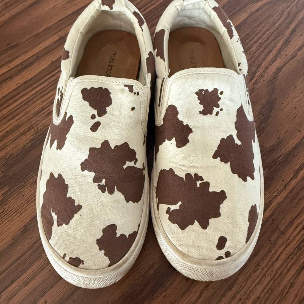 Maurice’s Cow Print Shoes